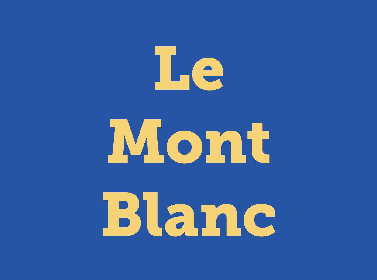 Le Mont Blanc